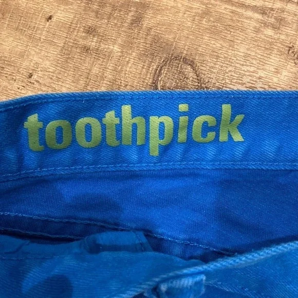 J.Crew Blue Toothpick Jeans (29) - Picture 4 of 8